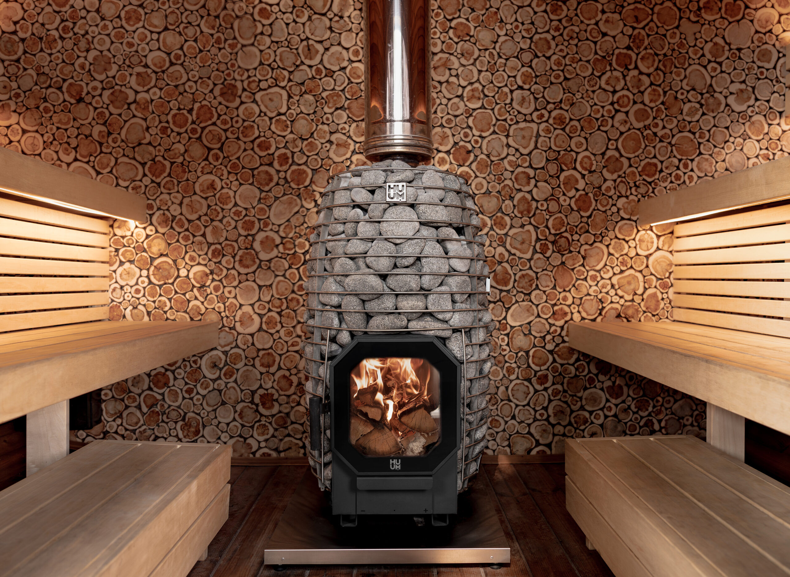 HUUM HIVE Flow clean burning sauna stove